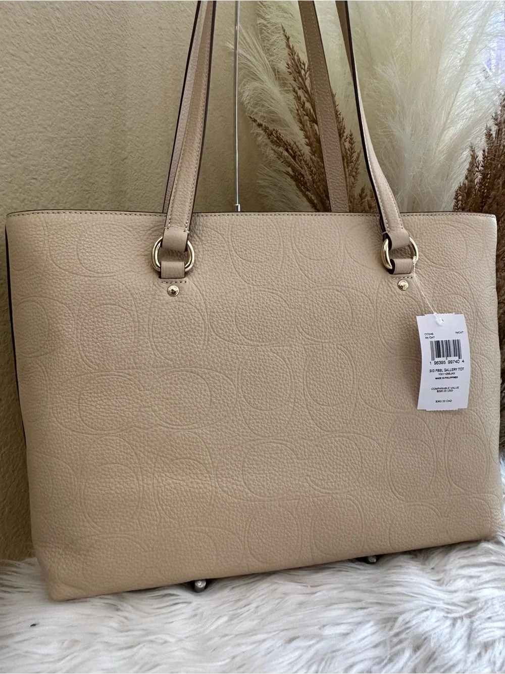Coach Station Tote Bag In Signature Leather